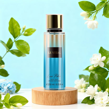 Body Mist - Golden Desire&Body Mist -Genuine Attraction&Body Mist - Allure Delight&Body Mist - Fresh Pear, 8.5fl.oz, 250ml, 12 Master