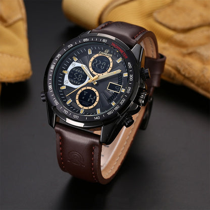 Waterproof Luminous Multifunctional Quartz Digital Watch