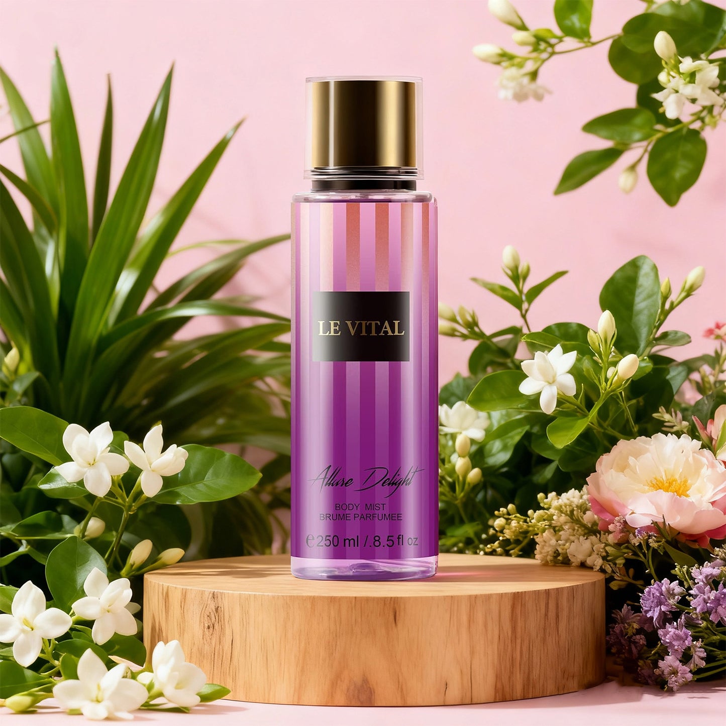 Body Mist - Golden Desire&Body Mist -Genuine Attraction&Body Mist - Allure Delight&Body Mist - Fresh Pear, 8.5fl.oz, 250ml, 12 Master